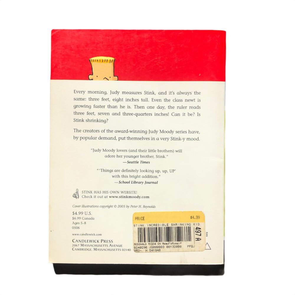 Stink The Incredible Shrinking Kid - Megan McDonald - Picture 2 of 2